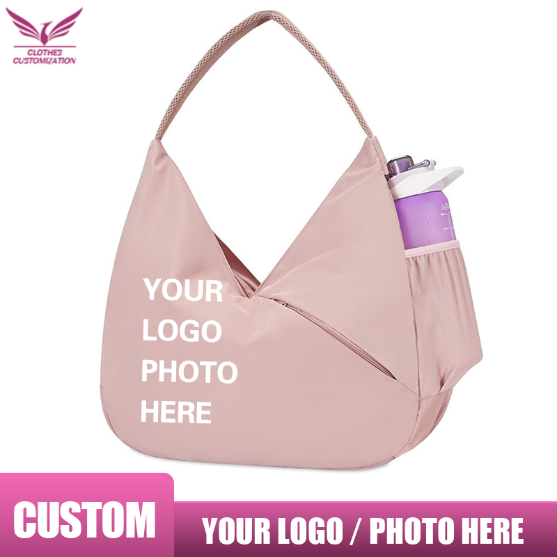 Yoga Fitness Name - Gym Tote Bag for Women Custom