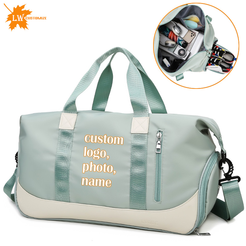 Yoga Fitness Name - Custom Dry Wet Fitness Bag Nylon