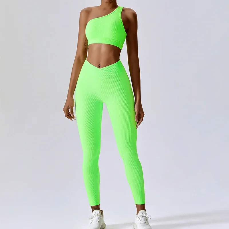 Ribbed Yoga Set Sportswear Wom - Yoga Fitness Hoodie recension och pris