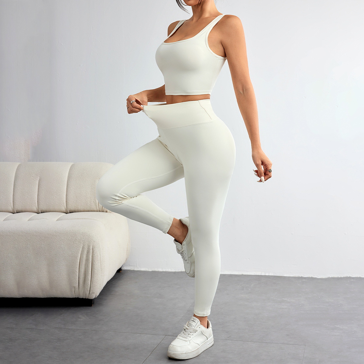 New Autumn and Winter Solid Co - Yoga Fitness Hoodie recension och pris