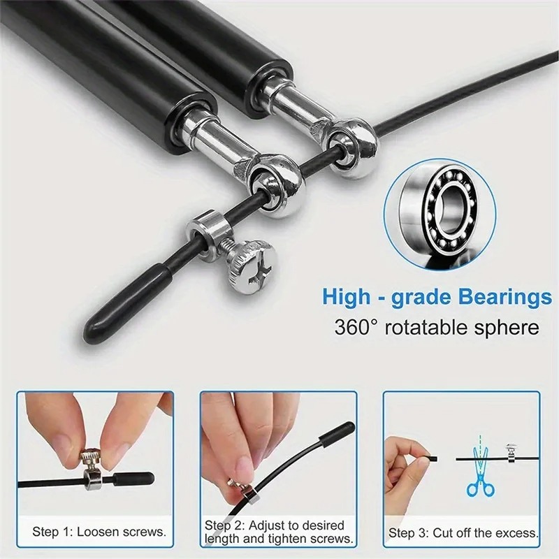 Speed Jump Rope Crossfit Men W - Speed Skipping Rope recension och pris