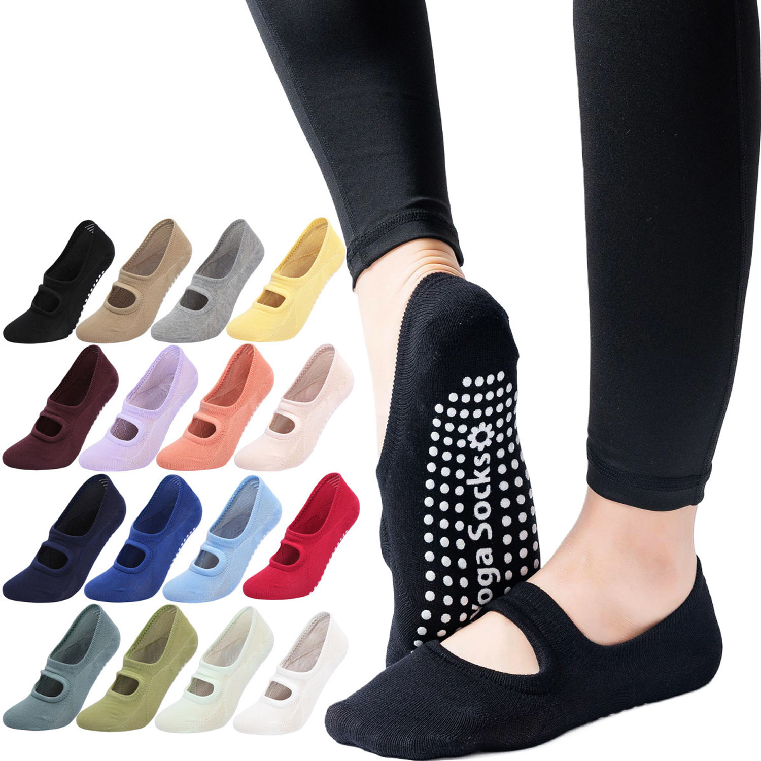 High Quality Women Yoga Socks  - Yoga Fitness Pilates recension och pris