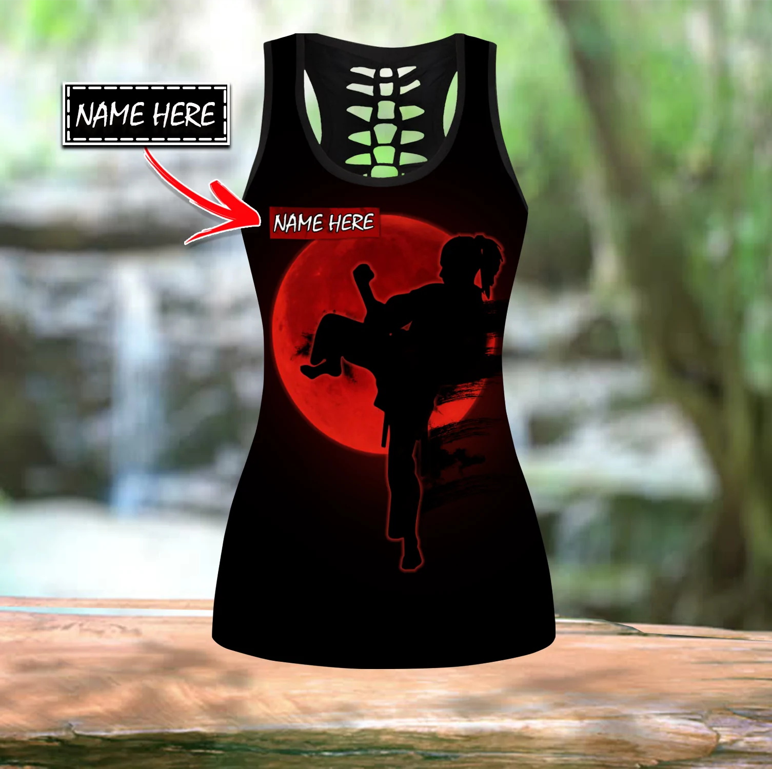 Customize Name Karate 3D Print - Yoga Fitness Name recension och pris
