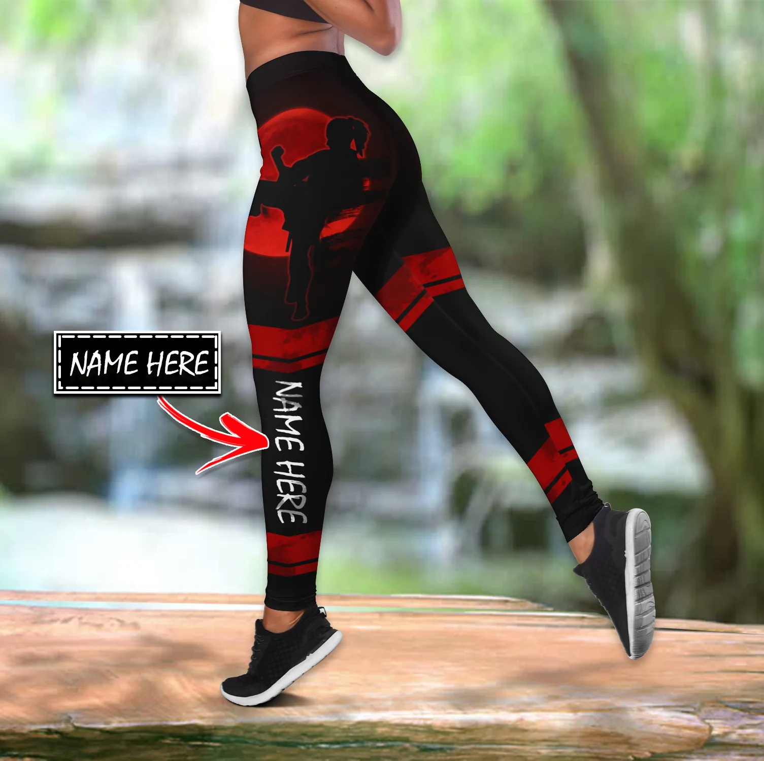 Customize Name Karate 3D Print - Yoga Fitness Name recension och pris
