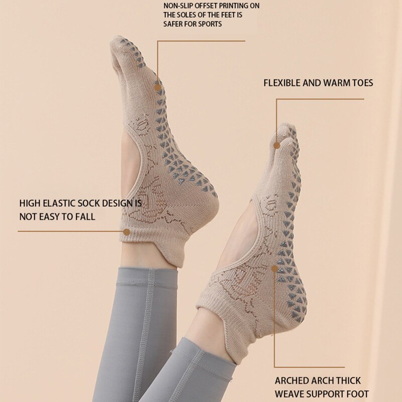 Women Yoga Toe Socks High Qual - Yoga Fitness Pilates recension och pris