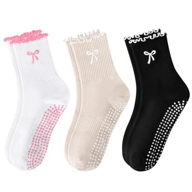 Professional Yoga Socks, Cotto - Yoga Fitness Pilates recension och pris