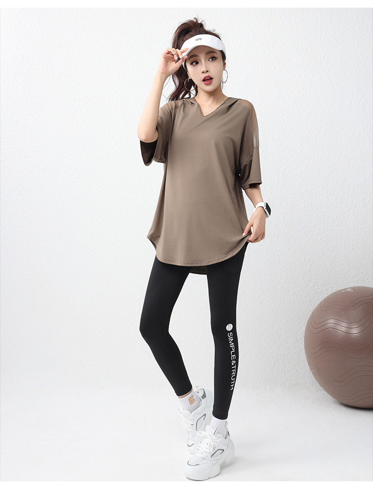 Woman Yoga Short Sleeve Hoodie - Yoga Fitness Hoodie recension och pris