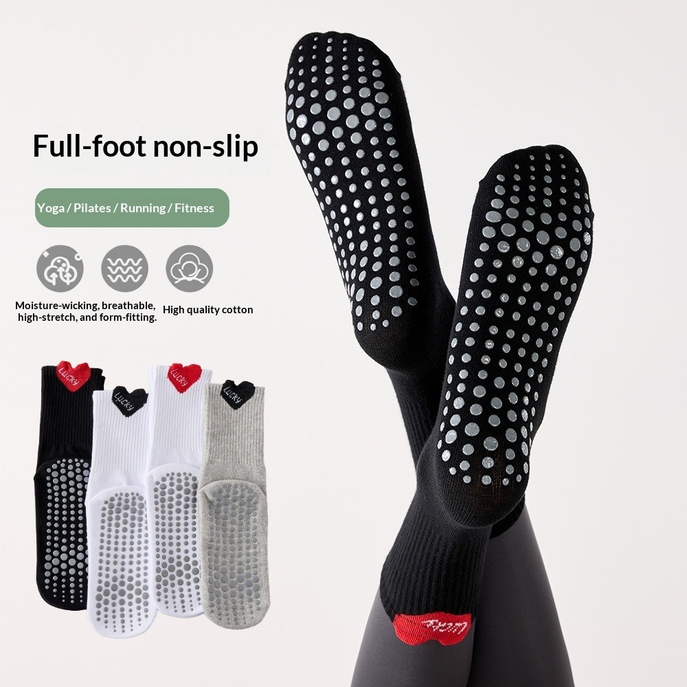 Women's Mid-Calf Sport Socks P - Yoga Fitness Pilates recension och pris