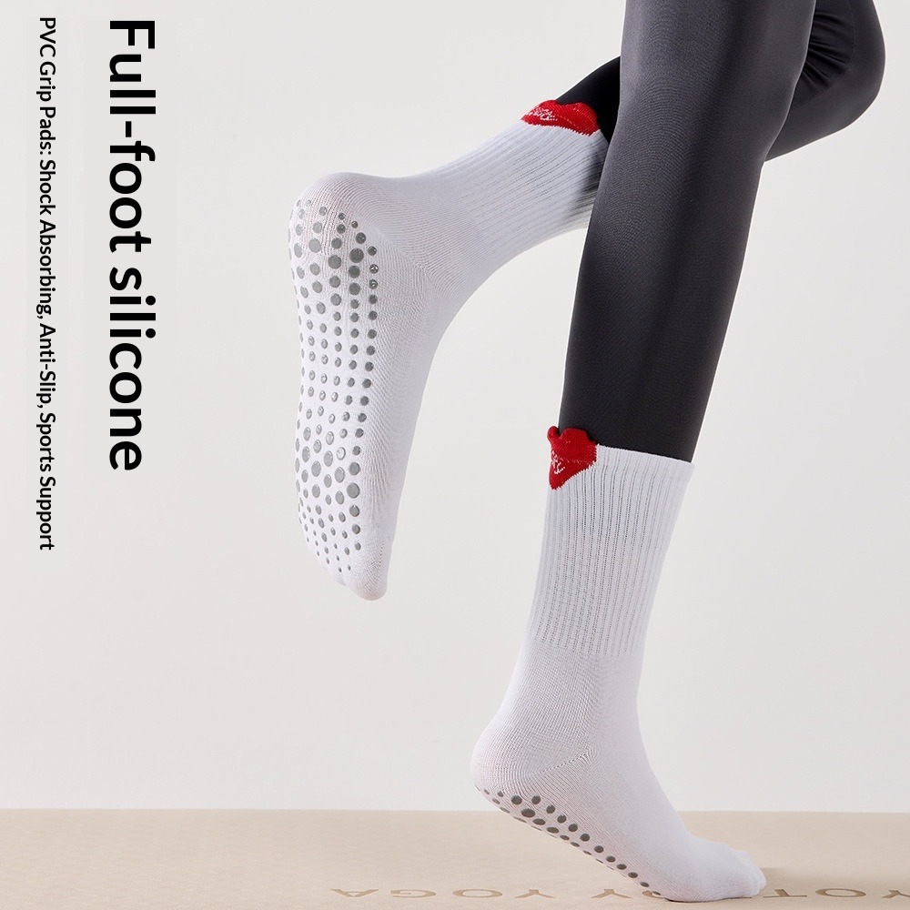 Women's Mid-Calf Sport Socks P - Yoga Fitness Pilates recension och pris