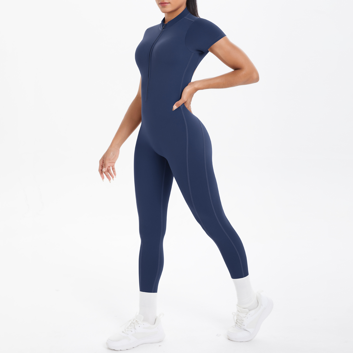 New Backless Bodycon Scrunch J - Yoga Overall Fitness recension och pris