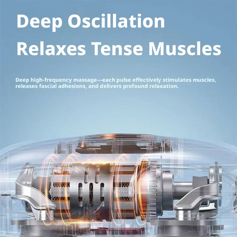 6-Head Deep Tissue Massage Gun - Vibration Massage Gun recension och pris