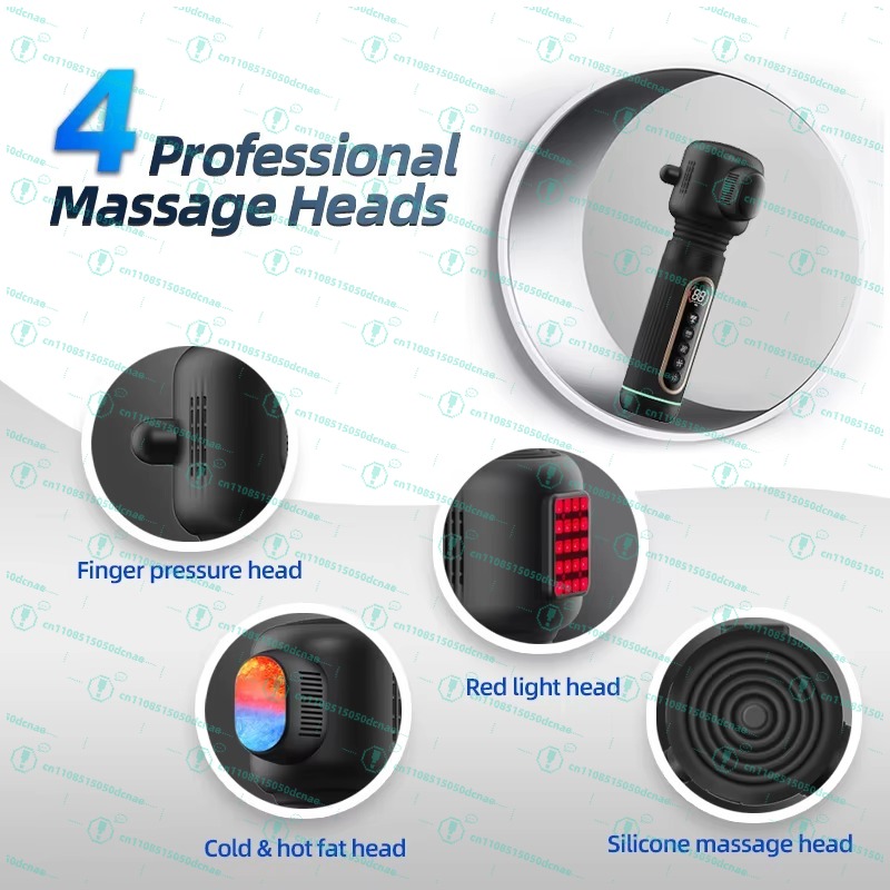 Professional 4 Head Booster Sp - Vibration Massage Gun recension och pris
